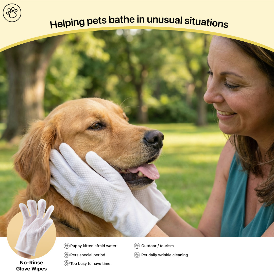 Grooming Glove Wipes